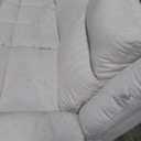 Lexicon Manual Double Reclining Sofa, Polished Microfiber Upholstered 3 Seater Manual Sofa Recliner for Living Room, Wall Hugger, Easy Assembly, Beige