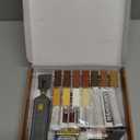 Laminate Floor Repair Kit with Heat Pen, 11 Color Wood Vinyl Floor Furniture Repair Kit Linoleum Repair Hard Wax Touch Up Marker Cover Scratches, Stains, Cracks, Holes for Door, Cabinet, Table.