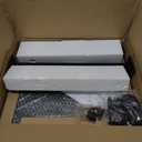 Aoligrace C Shaped End Table Adjustable Height, 360 Swivel Side Table with Wheels, Small TV Tray C Table for Living Room Bedroom, Couch Tables That Slide Under for Sofa Bed Chair