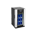 Frigidaire EFMIS567_AMZ, Retro Mini Drink Fridge. 18 Cans Or 4 Wine Bottles, Thermoelectric Drink Fridge- Stainless