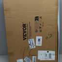 VEVOR Lab Cart, Stainless Steel Mayo Tray Stand 18 x 14 in Trolley Mayo Stand, Adjustable Height 32-51 in Instrument Tray with Removable Tray & 4 Omnidirectional Wheels, Ideal for Home Equipment