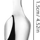 Unomor Stainless Steel Tea Scoop Short Handle Dessert Spoon for Coffee Sugar Spices Kitchen Use Compact and Dishwasher Safe (1pcsx3pcs)