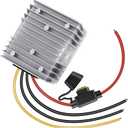 dkplnt 20A 240W 12v Golf Cart 48V 36V to 12V Converter Voltage Regulator Reducer Transformer with Fuse