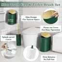 Bathroom Set, 10PC Bathroom Accessory Set, Green Bathroom Accessories, Green and Gold Bathroom Set with Trash Can, Soap Dispensers