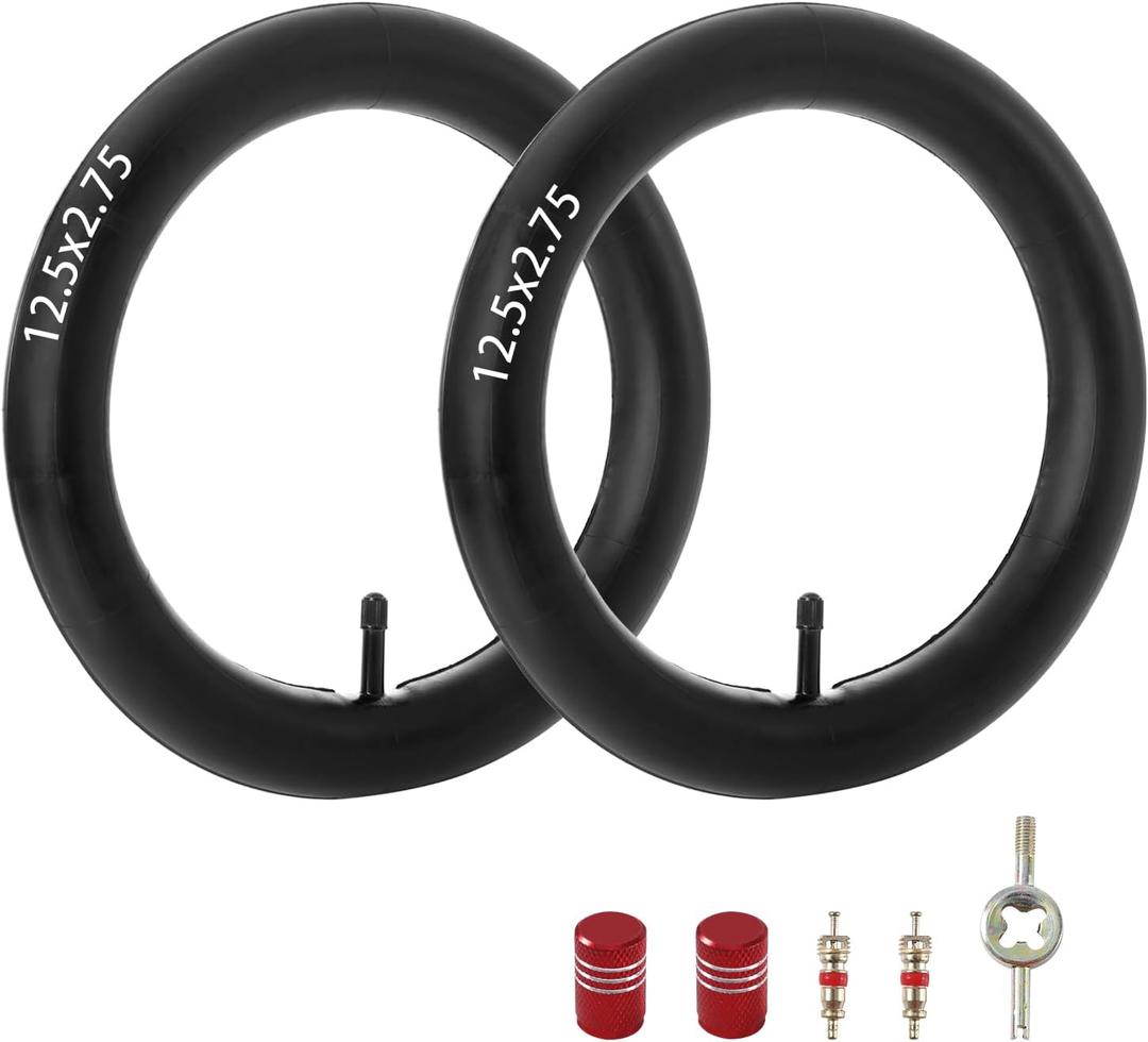 KAMIER 12.5x2.75 (12-1/2x2.75) Inner Tube for Razor MX350 MX400 ZR350 SX350 Mcgrath Dirt Bike E-Zip E500 E750 X-Treme X-560 Kids Electric Mini Dirt Rocket Bike Gas Scooter Tire Tube Heavy Duty Parts