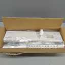 Window Air Conditioner Support Bracket: Heavy Duty Window AC Bracket with 2 Arms, Up to 220 lbs - Universal Fit 5,000 to 24,000 BTU Window Units - Adjustable Crossbar Level Non-Slip Mat