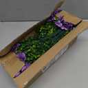 Artificial Flowers Fake Plants for Outdoors Spring Decoration, 13Bundles Silk Realistic UV Resistant Faux Flowers for Outside Planter Porch Yard Patio Garden Home Indoor, Purple