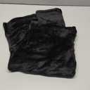 BEDELITE Flannel Pillowcases Standard Set of 2, Super Soft Fleece Pillow Case Cover with Zipper for Bedroom, Sofa, Couch,Luxury Cozy Fuzzy Velvet Pillow Shams for All Seasons(20x26 Inches, Black)