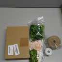 Woodland Baby Shower Decorations DIY Diaper Cake Kit with Neutral Forest Animal Burlap Sage Green Leaf Ribbon Leaves Welcome Baby Gender Reveal Party Decor Mommy Gift(Card)