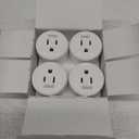 4 Pack, Mini Smart Plug, WiFi Outlet Works with Alexa and Google Home from Gosund
