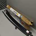 Zenna Home Double Curved Shower Curtain Rod, No Drill, 50-72 Inch Adjustable Tension Curved Shower Rod for Bathroom, Rustproof Double Rod, Non-Slip, Adds Room in Shower, Matte Black