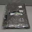 YeeBeny Cat Litter Box Cover, Enclosed Cat Potty Cat Litter Box Cover, Open Curtain for Easy Access to The Top Closed Cover, Removable for Easy Cleaning and Care(Gray)