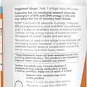 NOW Foods Supplements, Cod Liver Oil, Extra Strength 1,000 mg with Vitamins A & D-3, EPA, DHA, 180 Softgels, Expiry: 07/31/27