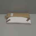 ABenkle Small Woven Basket, Mini Cotton Rope Storage Basket, Tiny White Easter Basket, Oval Decorative Toy Dog Cat Basket for Nursery, Empty Gift Baskets, 9.4" x 5.9" x 3.9" XS, White