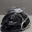 Heated Blanket Electric Blanket Full Size, Super Soft Cozy Upgraded Flannel Heating Blanket with 6 Heating Levels & 1-10 Hours Auto Off, Fast Heating & Overheat Protection, 72" x 84", Dark Gray