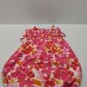 PRETTYGARDEN Womens Summer Dresses Floral Sleeveless Smocked Maxi Dress Boho Spaghetti Strap A Line Flowy Beach Long Sundress, Floral White Rose Red, XL