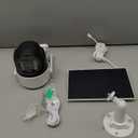 EYEEDGE Solar Security Cameras Wireless Outdoor, 2K Battery Powered WiFi Camera for Home Security, Solar Outdoor Camera with PIR Motion Detection,Color Night Vision,2Way Talk,IP65,Siren Alarm（1Pack）