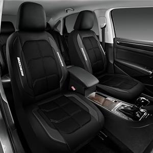 Skechers Air-Cooled & Memory Foam Seat Covers-Leather Car Seat Cover Supply Ultimate Comfort & Support,Front Seats Airbag Compatible,Universal Fit for Most Cars,Vans,Trucks,SUVs,Black