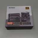 360 View 4K 4 Channel Dash Cam Front and Rear Inside Left Right, Built-in GPS, 5.8GHz WiFi, Car Dash Camera for Cars with App Connect, Support Parking Mode, G-Sensor, Free 128GB Card