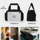 Noozion 14 inch Small Gym Bag for Women & Men, Lightweight Carry On Mini Duffle Bag with Multiple Pockets, Sports Bag for Travel and Workout.