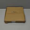 Fnize Orchid Stems Artificial Flowers Real Touch Latex Faux Phalaenopsis Branches 9 Large Blooms 38 Inches 2pcs White