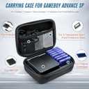 Carrying Case for Gameboy Advance SP,Game Case Holder for GBA SP Accessories,Durable Portable Storage Bag for GBA SP Accommodates 1 Charger,7 Game Cartridge Slots and 3 Cartridge Cases Simultaneously