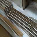 MALACASA Plates and Bowls Sets, 26 Pieces Ivory White Porcelain Dinnerware Sets without Mugs, Square Dinnerware with Dinner Plates, Bowls and Serving Platters, Modern Dish Set for 6, Series Flora