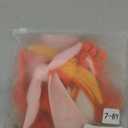 Toddler Girls Swimsuit Color Block Swimwear Kids Two Piece Bathing Suits Bowknot Beach Bikini Set (7-8 Years, Orange+yellow)