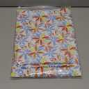 Nightgowns for Women, Women's Sleepwear Lightweight Cotton Nightdress, Crew Neck Sleepshirt Short Sleeve Loose Fit (Medium, Blue and Orange)