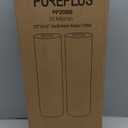 PUREPLUS 20 Micron 20" x 4.5" Whole House Sediment Home Water Filter Replacement Cartridge, Compatible with DGD-5005-20, AP810-2, P5-20BB, FP25B, FPMB5-20, 155358-43, SDC-45-2005, 2 Pack