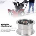 GOTOTOP Aluminum Alloy 4 Inch Rear Wheel Rim with 600RS Bearing for Electric Scooter, Tiller, Snow Blower, 3.00-4 Rear Wheel Rim