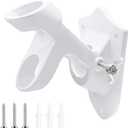 Flag Pole Holder for Outside House, 1" Flag Pole Mounting Bracket with Hardwares for House Wall Mount 2 Positions, Aluminum Rust Free