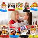 12Pcs Friends Themed Party Decorations Honeycomb Centerpieces Friends Party Decorations Friends TV Show Decorations Friends Bachelorette Party Decorations Friends Party Supplies