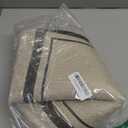 Chakme 2 Piece Bathroom Rug Set, Ultra Thin Bath Mat, Absorbent, Non Slip, Machine Washable, Light Beige, 17"x24"+17"x32"