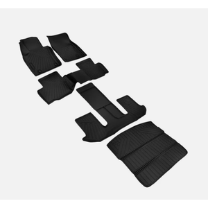 All Weather Floor Mats & Trunk Cargo Liner For 24-25 Mazda CX90 TPE 7 Passengers