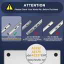 MOSISO Compatible with MacBook Air 13 inch Case M1 Chip 2021-2018 Release A2337 A2179 A1932, Plastic Hard Shell&Keyboard Cover&Screen Film&Storage Bag for MacBook Air 13.3 inch Case, Frost