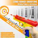 Automatic Shell Ejecting Toy Gun Pistol, Soft Bullet Toy Gun for Boys, Education Model Realistic Toy Pistol Shooting Game Toys Gifts Christmas Birthday for Kids 8+