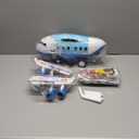 Tuko Transport Cargo Airplane Car Toy Play Set for 3+ Years Old Boys and Girls