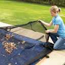 Blue Wave 14-ft x 28-ft Rectangular Leaf Net In Ground Pool Cover