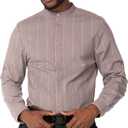 Chef Works Men's Voce Shirt (Taupe) Small