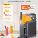 RELEXNOW Slushie Machine No Ice Needed, 88 oz Slushy Machine for Home, Professional 6 in 1 Frozen Drink Maker with Self-Cleaning for Margaritas, Frapps, Milkshake and More