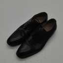 Men's Dress Shoes Leather Cap Toe Lace-up Oxfords, 9