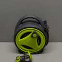 Retractable Garden Hose Reel, Home Hose Reel with10 Patterns Spray Nozzle, Adapts to standard US hose plugs, for Garden Watering, Floor Cleaning, Pet Cleaning, etc (45ft)