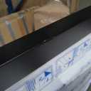 Frame Amo 40x40 Solid Wood Poster Frame Black, with 29.5x29.5 White Mat Opening for 30x30 Image, 1.5 inch Wide, 1 inch Thick, Acrylic Front, Gallery Grade