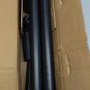 Tension Curtain Rod 51-165In(4.25-13.75Ft), Extra Long Outdoor Curtain Rod No Drilling for Window or Bathroom Patio, Adjustable Spring Shower Rod, Easy to Install Never Rust, Rod Diameter 1.26In-Black