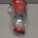 Vintage Gumball Machine - 11-Inch Retro-Style, Coin-Operated Cast Metal Vending Machine with Glass Globe and Free Spin by Great Northern Popcorn (Red)