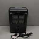 Milkhouse Space Heater, 1300W/1500W Electric Heater with Thermostat, 3 Heat Settings, Safe and Quiet for Home Garage Workshop Warehouse, Black