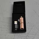 512GB Flash Drive Intended for iPhone iPad, Memory Stick Storage for Photos and Videos Backup, Compatible with iPhone iPad Android PC, Plug and Play, No Application Required (Rose Gold)
