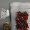 3 Sets Christmas Lighted Bottle Decorations Xmas Table Centerpieces with Bottle Lights Cork and Xmas Bow DIY Decorative Glass Coquito Bottles Christmas Gifts for Holiday Party Decor