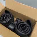 Hycline Kids Bike Replacement Tires Set: 2-Pack 12.5/14/16/20x2.125 Inch Premium Butyl Rubber Wear-Resistant Folding Bicycle Tires and 2 Pcs Bike Tubes Schrader Valve with Tire Levers for BMX MTB